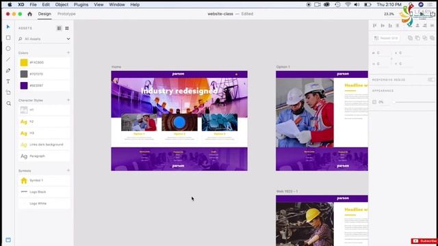 Adobe XD Complete Tutorial for Beginners Part 09 - Sharing and Resizing смотреть онлайн