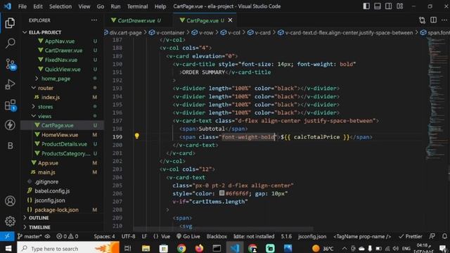 Build Vuejs E-Commerce Web-App In Arabic 2023 - 21- Cart Page смотреть онлайн