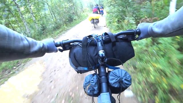 ВелоПВД: Балыкса - Лужба с радиалкой в верховья р. Кунзас смотреть онлайн