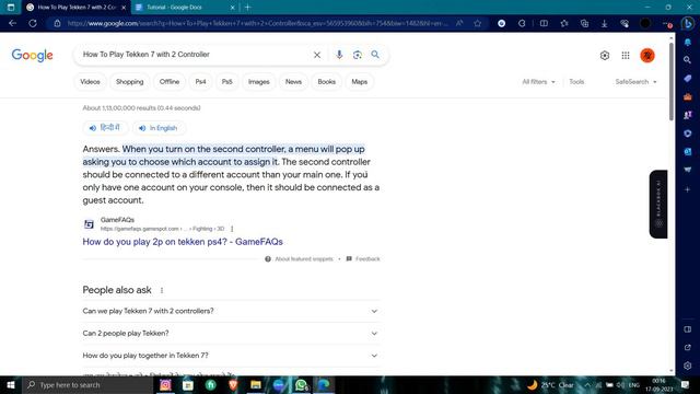✅ How To Play Tekken 7 with 2 Controller (Full Guide) смотреть онлайн