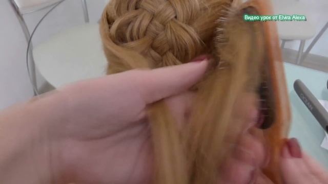 Пятипрядная коса от ПРОСТОГО к сложному Четыре варианта причёски Причёска на последний звонок смотреть онлайн