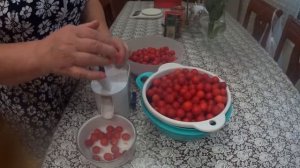 АЛЫЧА,  КАК   БЫСТРО ВЫНУТЬ КОСТОЧКИ ИЗ АЛЫЧИ.