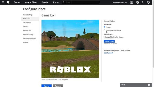 How To Add Thumbnails and Game Icon To Your Roblox Game смотреть онлайн
