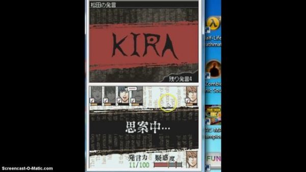 LOOKS LIKE I WIN- Lets Play Deathnote Kira game Part 1