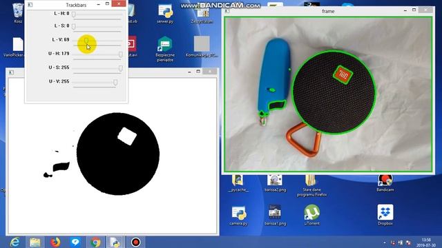 contour separation with colour separation opencv + ipwebcam смотреть онлайн
