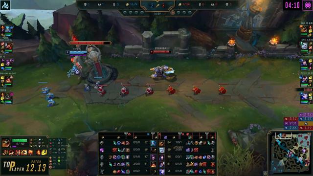 챌린저 탑 레넥톤 자발 집공 - Challenger Renekton Top vs Gwen - 롤 KR 12.13 смотреть онлайн