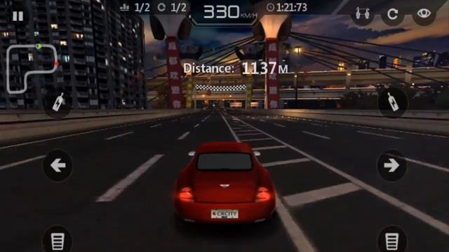 V8 Vantage Super Speed - City Racing 3D Gameplay - Car racing games смотреть онлайн