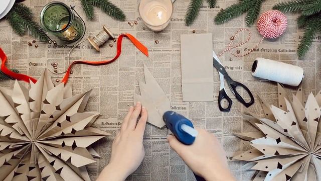 НОВОГОДНИЙ ДЕКОР из бумаги / Снежинки и звёзды своими руками смотреть онлайн