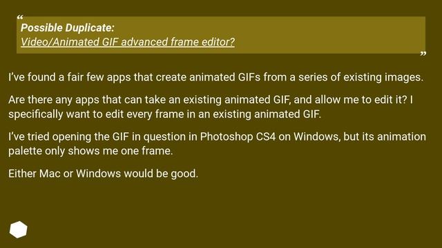 Is there an app I can use to edit an existing animated GIF? смотреть онлайн
