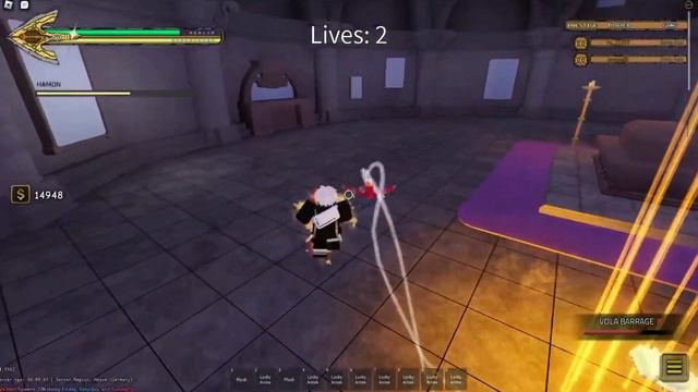 [YBA] Аэросмит + Хамон - ОГРОМНЫЙ ДАМАГ! Aerosmith + Hamon в колизее. Пвп на Aerosmith в ЮБА. смотреть онлайн