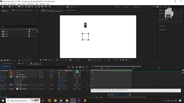 Match Cut Motion Graphics In After Effects | Motion Graphics AE Tutorial смотреть онлайн
