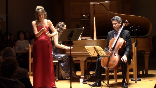 Clara Schumann Piano Trio In G Minor, Op. 17, For Violin, Cello, & Piano, Arr. For Flute