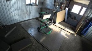 Самодельная тележка для лодочного мотора