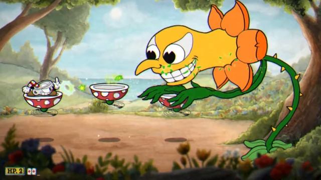 ГРОЗНАЯ ГВОЗДИКА - ЦВЕТУЩИЙ ВИД (ПРОХОЖДЕНИЕ - Cuphead #3) смотреть онлайн