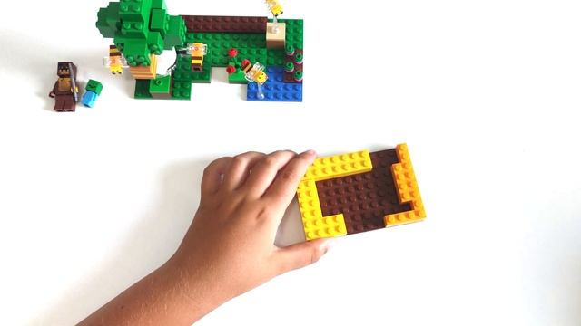 LEGO MINECRAFT 21241 speed build and play - The Bee Cottage