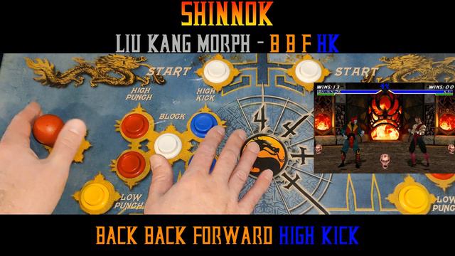 Mortal Kombat 4 - Shinnok - Liu Kang Morph смотреть онлайн