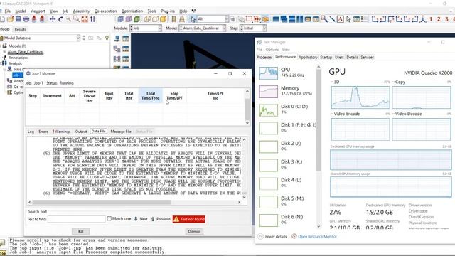 How to Enable CPU Parallization and GPU Acceleration in ABAQUS смотреть онлайн