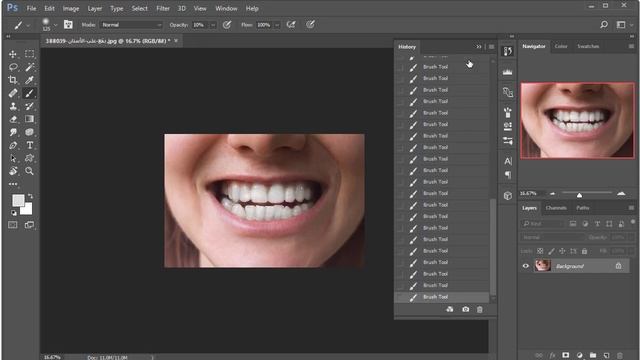 Photoshop Tutorial - How to whiten and straighten teeth in photoshop смотреть онлайн