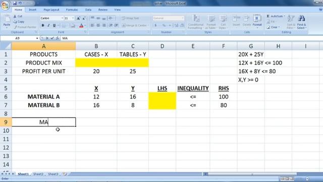 Solver | Maximisation Problem | Illustration 1 | Microsoft Excel | Study Help For All смотреть онлайн
