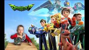 ✅ ДИНОСТЕР - обзор и распаковка РОБОТА-ТРАНСФОРМЕРА из мультфильма!