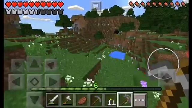 Прохождение Майнкрафта на Телефоне! Строим дом Мечты! #2