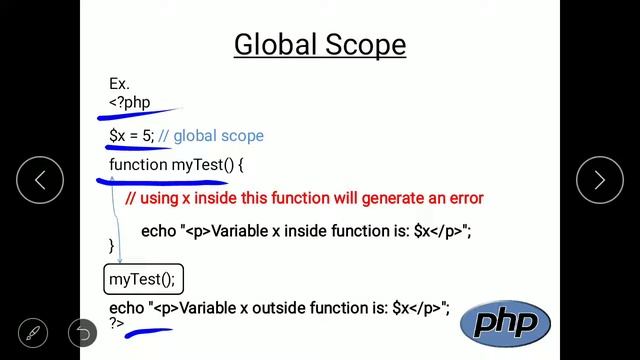 #3 - PHP Variables смотреть онлайн