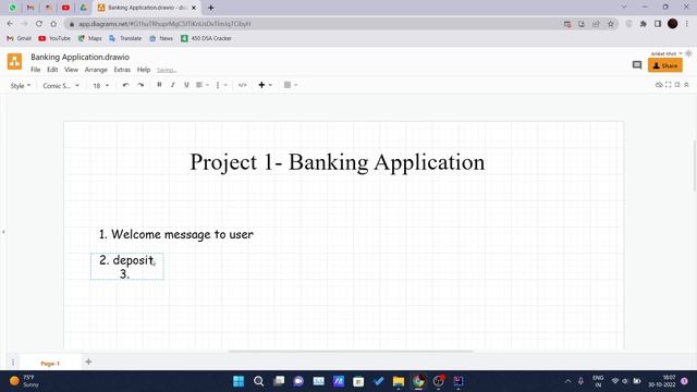 Java Project Banking Application 1 Introduction смотреть онлайн
