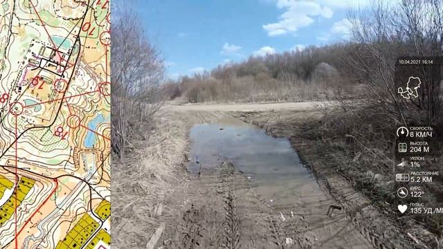 Спортивное ориентирование (headcam orienteering) - "Своя игра" 1 этап, Смоленск - 10.04.21 смотреть онлайн