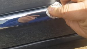 Самый доступный способ чистки хрома