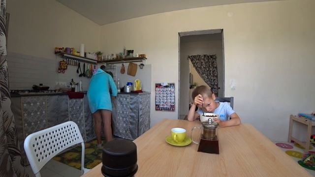 Дима уезжает в Ялту  Я сделала себе абалденную маску