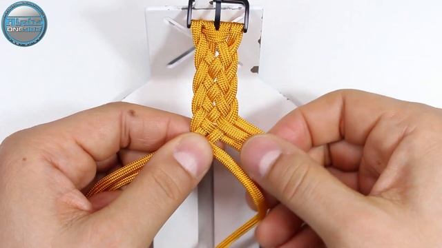 How to Make a Paracord Watch Strap - Watch Band - Smart Watch - 6 Strand Braid Tutorial смотреть онлайн