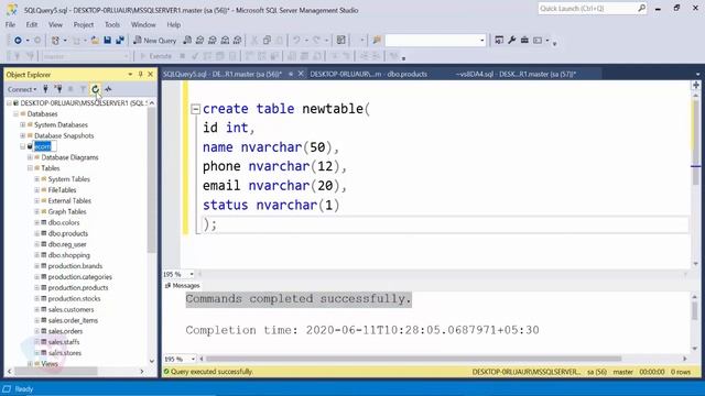 Create table in sql server | SQL Tutorial | SQL for beginners | Sekharmetla | Harisystems смотреть онлайн