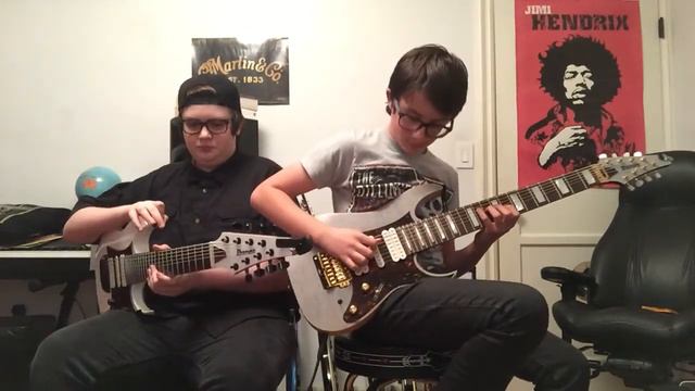 Haken-Pareidolia Guitar Cover Bennett Walker And John Warren