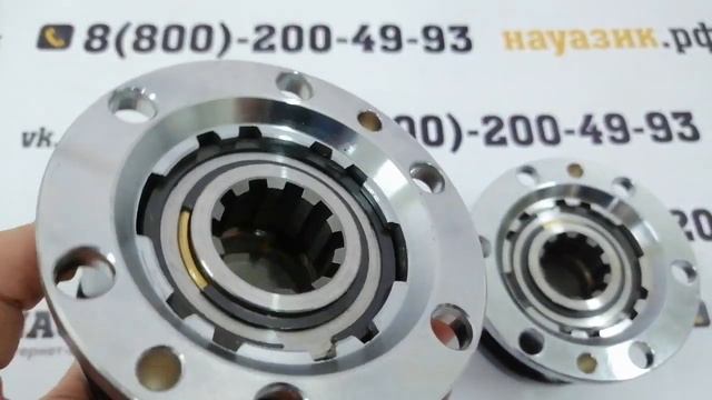 Хабы RedBTR (муфта отключения колес) комплект на УАЗ Патриот смотреть онлайн