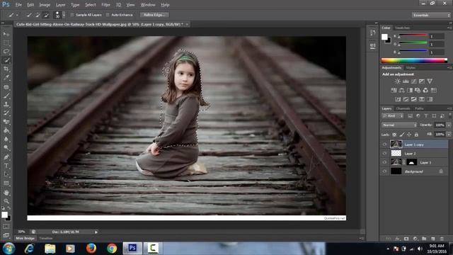 How to make 3D Photo in Photoshop | Pop out Effect | Photoshop CS6 смотреть онлайн