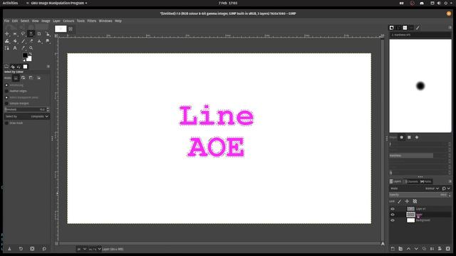 How I make a Text Sticker in GIMP [NO AUDIO & NO EXPLANATION] смотреть онлайн