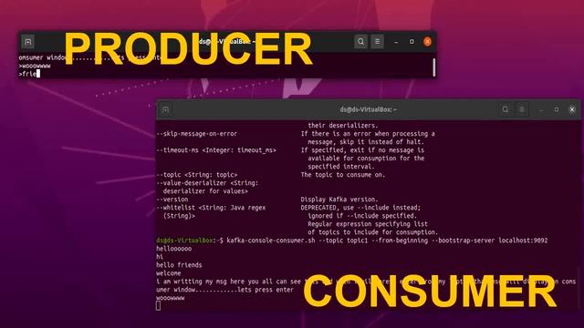 kafka -BIG DATA | producer & consumer| Demo VIDEO #kafka #bigdata #learn смотреть онлайн