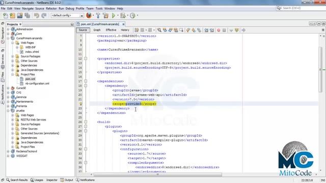 Primefaces Avanzado - 3 Creando el Proyecto Maven смотреть онлайн