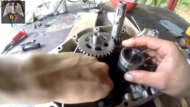 Como armar motor GN125 P2 смотреть онлайн