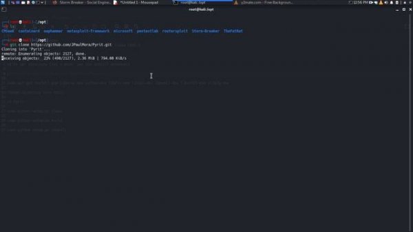 HOW TO INSTALL PYRIT IN KALI LINUX 2021.3