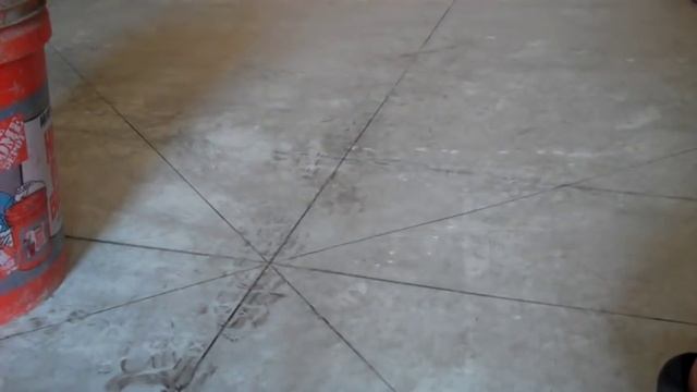 Tile Layout, And Laying The First Tile (Herringbone Pattern)