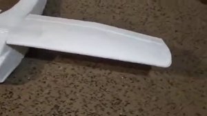 Создание самолёта из пенопласта ч. 2