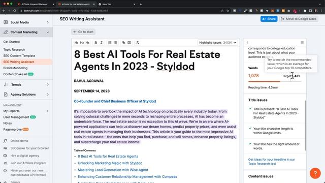 How to use Semrush for SEO (Step-by-Step) смотреть онлайн