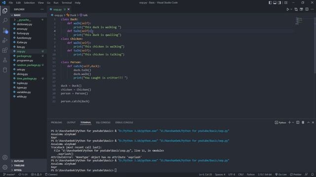 Python asoslari | #18 Obyektga yo'naltirilgan dasturlash | OOP nima? смотреть онлайн