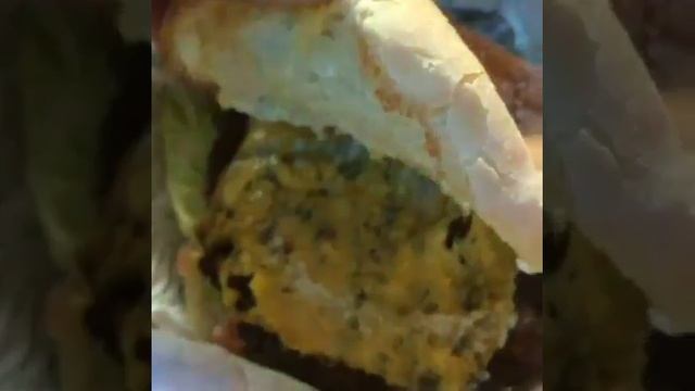 Gyro Spot's Double Cheese Burger Food Review смотреть онлайн