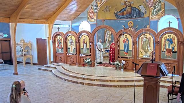 Orthros & Divine Liturgy - Beheading of St. John the Baptist смотреть онлайн