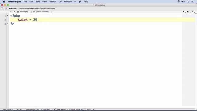 Kurs PHP - lekcja 9 - Ciągi znaków w PHP смотреть онлайн