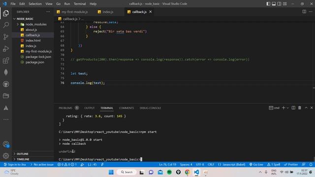 React.js - axios və promise смотреть онлайн