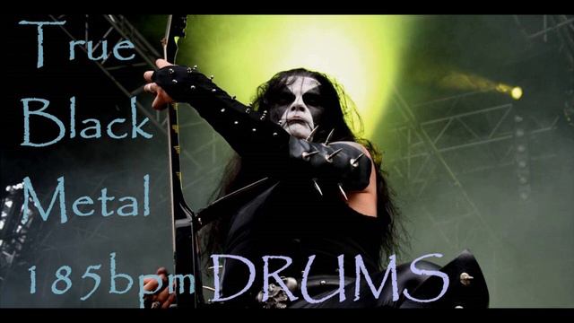 BLACK METAL DRUM TRACK 185 Bpm SATANIC BLACK METAL STYLE