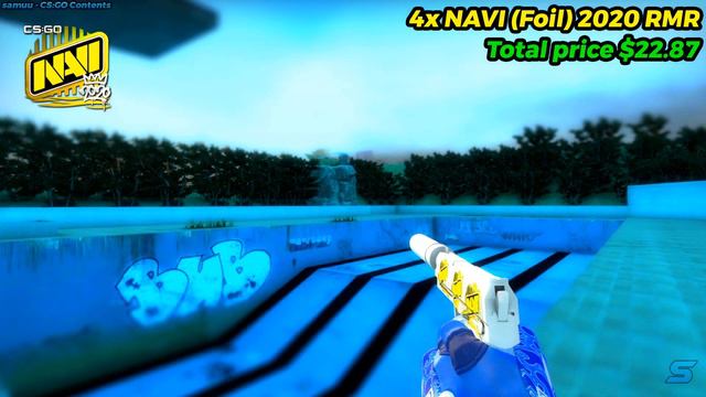 USP-S WHITEOUT STICKER COMBOS - CS:GO